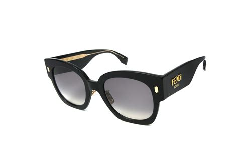 fendi ff 0458|Authentic FENDI FF0458 8079O Black Dark Gray Gradient .